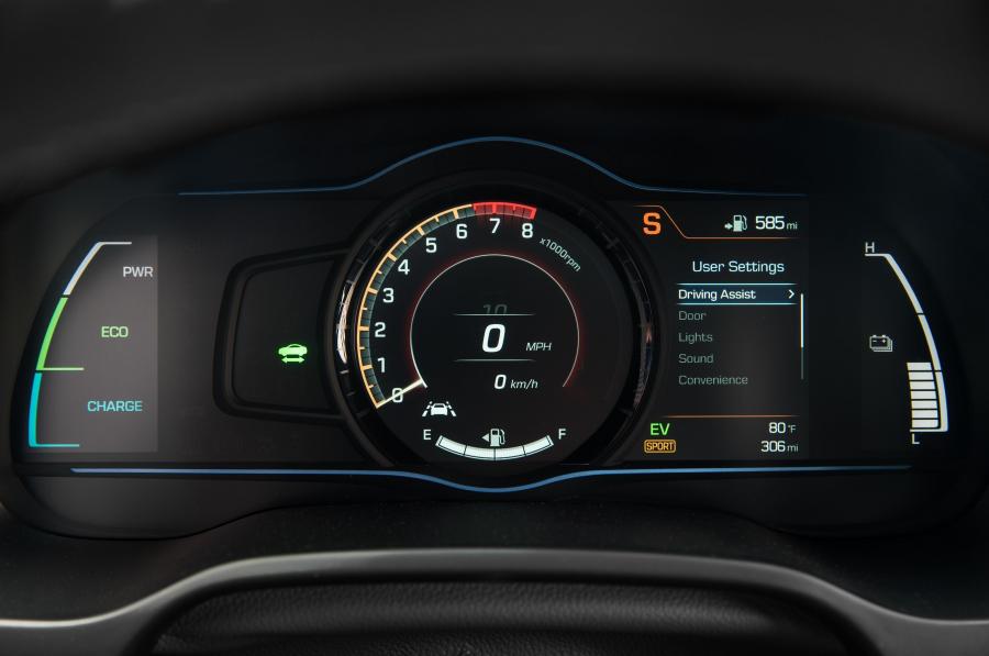Панель приборов Hyundai IONIQ hybrid (AE) 2016 года  (NA) (фото 26 из 29)